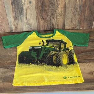 John Deere Kids Farming Tractor Tee Tshirt 5              R277